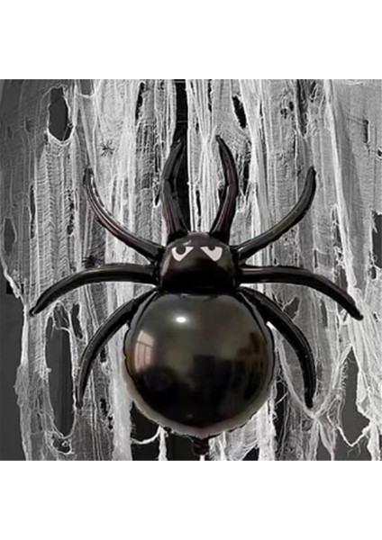 Cadılar Bayramı Partisi Örümcek Folyo Balonlar Örümcek Temalı Parti Doğum Günü Balonu Cadılar Bayramı Siyah Örümcek Balonu Cadılar Bayramı A (Yurt Dışından) indirimleri