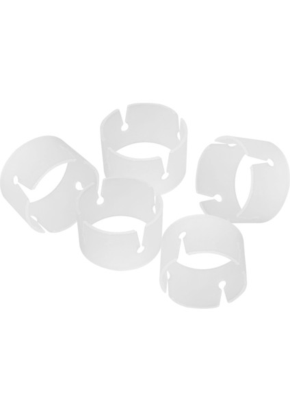 Balon Klipsleri, 100 Paket Plastik Balon Kemer Klipsleri Bağlar Balon Halkaları Düğün Parti Iyilikleri Için Toka (Yurt Dışından)