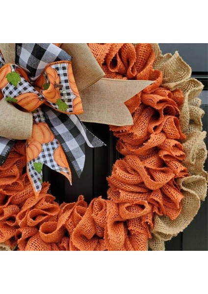 Sonbahar Çelenk Çelenk Ön Kapı Çiftlik Evi Için Sonbahar Çelenkleri, Şükran Balkabağı Çelenk Yaylar Dekor (Yurt Dışından) modelleri