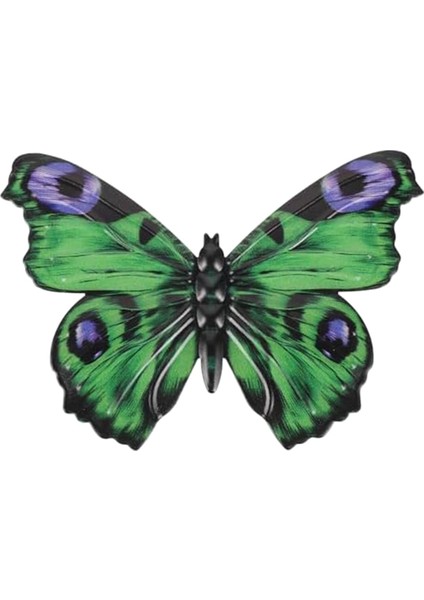 Açık Duvar Dekoru Kelebek Dekorasyon Metal Kelebek Duvar Dekoru Çit Için Metal Duvar Ev Dekorasyonları Için Yeşil (Yurt Dışından)