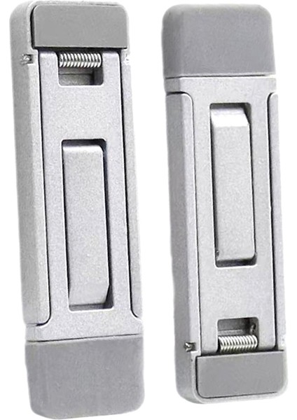 2 Pcs Taşınabilir Görünmez Dizüstü Bilgisayar Stand Mini Çinko Alaşım Dizüstü Bilgisayar Ayakları Kaldırıcı Katlanabilir Dizüstü Soğutma Yükseltici (Yurt Dışından)