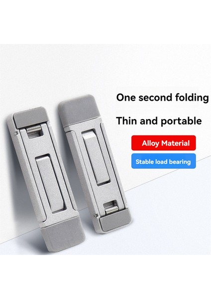 2 Pcs Taşınabilir Görünmez Dizüstü Bilgisayar Stand Mini Çinko Alaşım Dizüstü Bilgisayar Ayakları Kaldırıcı Katlanabilir Dizüstü Soğutma Yükseltici (Yurt Dışından) fiyatları