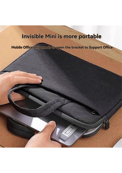 2 Pcs Taşınabilir Görünmez Dizüstü Bilgisayar Stand Mini Çinko Alaşım Dizüstü Bilgisayar Ayakları Kaldırıcı Katlanabilir Dizüstü Soğutma Yükseltici (Yurt Dışından) fırsatları