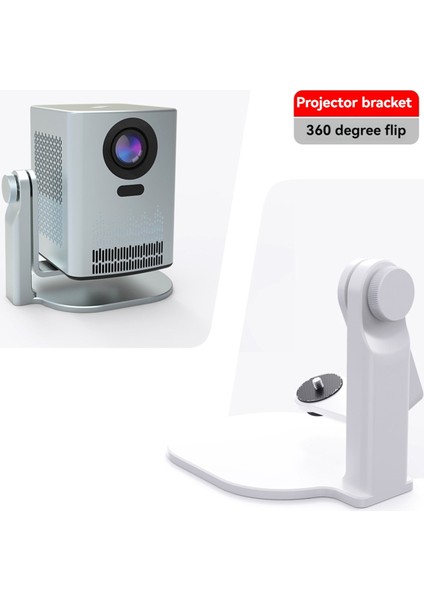 Masaüstü Projektör Standı 360 Derece Döndürme 1/4in Vidalı Montaj Ev ve Ofisler Projektör Tutucu A (Yurt Dışından) modelleri