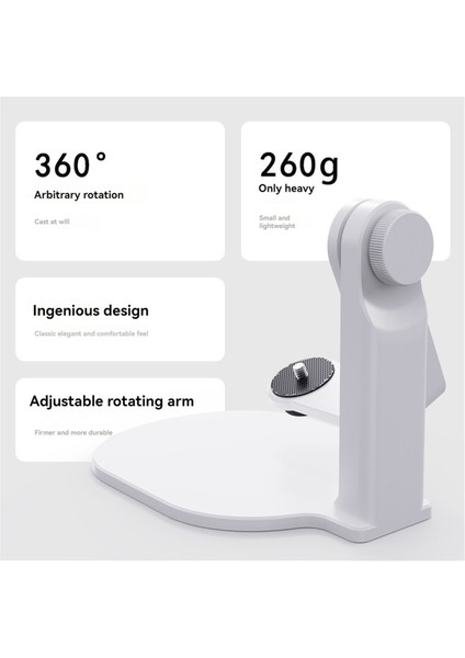 Masaüstü Projektör Standı 360 Derece Döndürme 1/4in Vidalı Montaj Ev ve Ofisler Projektör Tutucu A (Yurt Dışından) fırsatları