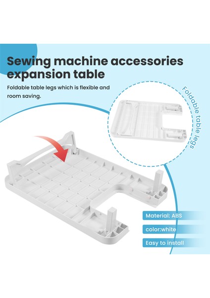 Dikiş Makinesi Katlanır Bacaklar Fanghua 505A Dikiş Makinesi Parçaları Için Sert Abs Uzatma Masa Tahtası (Yurt Dışından) indirimleri
