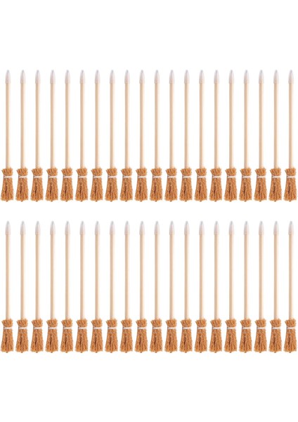 40 Pcs Cadılar Bayramı Süpürge Beyaz Kalemleri Için Cadı Süpürge Kalemleri Cadılar Bayramı Partisi Cadı Süpürge Prop Yazma (Yurt Dışından) modelleri