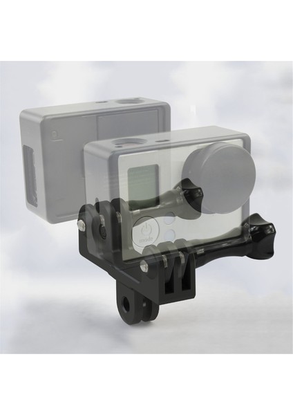 Çift Mount Bracket Tripod Tutucu Eylem Kamera Kahraman Gopro Hero Için Montaj Adaptörü 11 ​​10 9 Djı Osmo Action Camera (Yurt Dışından)