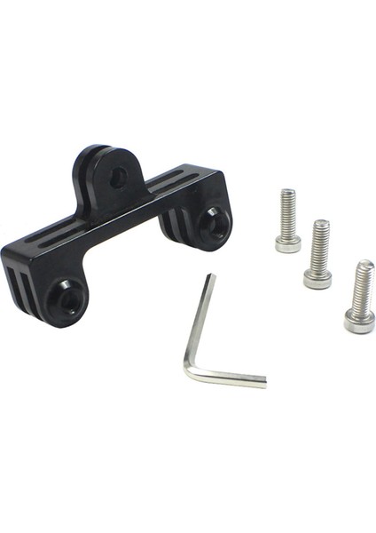 Çift Mount Bracket Tripod Tutucu Eylem Kamera Kahraman Gopro Hero Için Montaj Adaptörü 11 ​​10 9 Djı Osmo Action Camera (Yurt Dışından) fiyatları