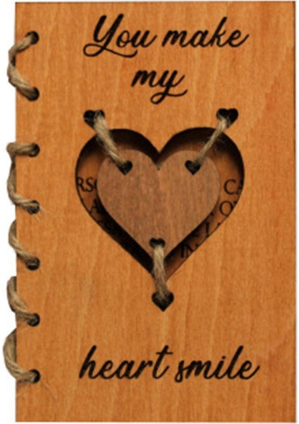 Sevgililer Günü Kart Karısı, Ahşap Sevgililer Günü Kart, Onun Için, Wood Valentines Hediye Kartı Erkek Kız Arkadaşı Için (Yurt Dışından)