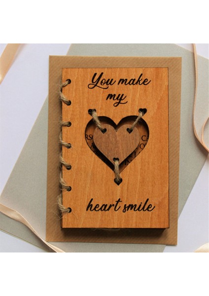 Sevgililer Günü Kart Karısı, Ahşap Sevgililer Günü Kart, Onun Için, Wood Valentines Hediye Kartı Erkek Kız Arkadaşı Için (Yurt Dışından) modelleri