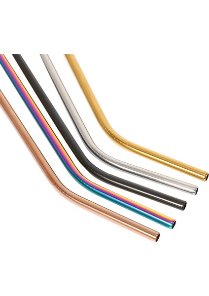 Yeniden Kullanılabilir Paslanmaz Çelik Pipetler, 2 Fırça ile 10 Ekstra Uzun 10,5 Inç Metal Içme Pipetleri ve 20/30 Oz Bardak Için Çevre Dostu Saman, Içecek, Starbucks Seti (Yurt Dışından) fırsatları