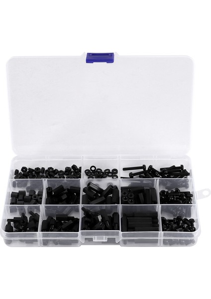260PCS M3 Erkek Kadın Naylon Hex Ara Çıkarma Stand -Vida Somun Dişli Pillar Pcb Anakart Ürünlü Çiftlik Kiti (Yurt Dışından) fiyatları