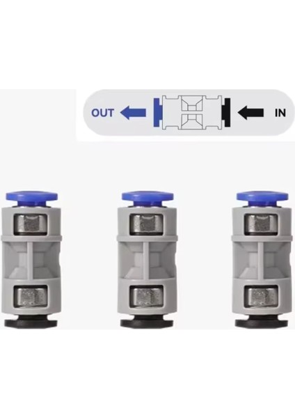 Bambu Laboratuvar Için 3D Yazıcı Aksesuarları Teflon Besleme Borusu Konektörü x 3 3D Yazıcı Konnektörü (Yurt Dışından) indirimleri