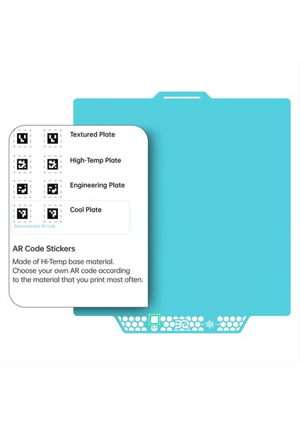 Bık 2pcs Panda Yapı Plakası Kriyogrip Pro Buzul Bambulab X1/p1/a1 3D Yazıcı Için Tıkık Yay Çelik Çift Taraflı Dokulu (Yurt Dışından) modelleri