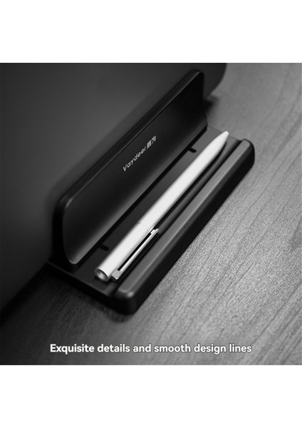 Vaydeer Ayarlanabilir Dikey Dizüstü Bilgisayar Standı Tutucu Dikey Braket Montaj - Uzay Tasarrufu Düzenleyicisi Siyah (Yurt Dışından) indirimleri