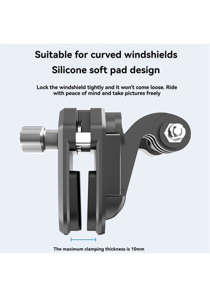 Gopro HERO12 Için Motosiklet Ön Cam Aksiyon Kamerası Montaj Klipsi (Yurt Dışından) indirimleri