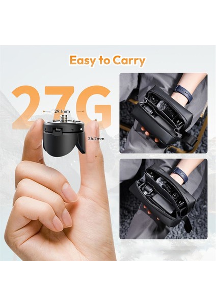 Djı Pocket 3 Mini Tripod Için Djı Osmo Cep 3, Çok Amaçlı Mini Tripod 1/4inch Montaj Vidası INSTA360 (Yurt Dışından) indirimleri