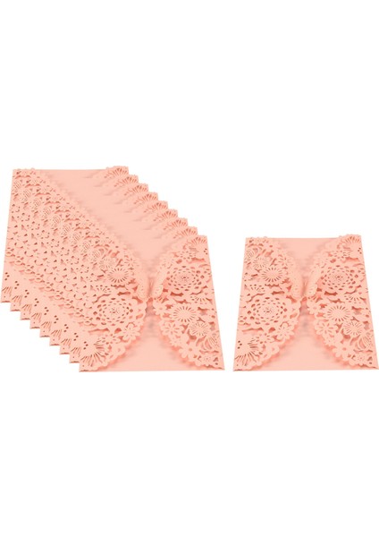 10PCS/SET Hassas Oyma Kelebekler Romantik Düğün Partisi Davetiyesi Düğün Için Davetiyeler ： Pembe (Yurt Dışından) fiyatları