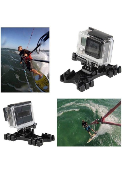 Net Zincir Bağlantı Telefonları Telefon Için Çit Montajı Evrensel Cep Telefonu Tutucu Gopro Action Camera Tree Pole Montaj (Yurt Dışından)