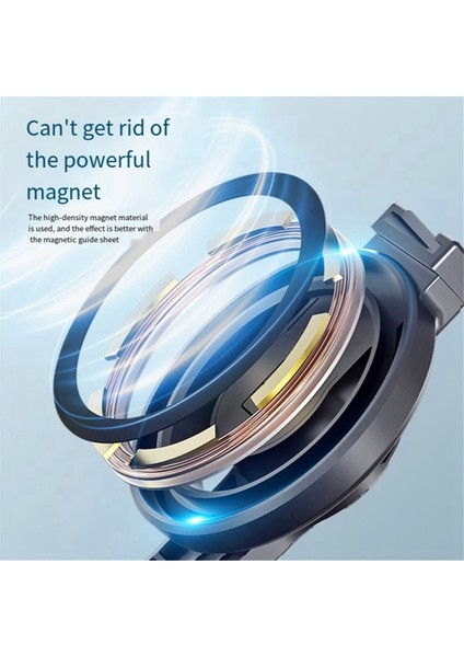 Manyetik Canlı Yayın Braketi Bluetooth Fotoğraf Tripod Kablosuz Bluetooth Selfie Stick ile Küçük Yuvarlak Işık (Yurt Dışından)