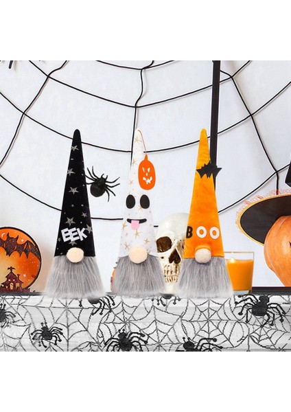 Cadılar Bayramı Yüzsüz Bebek Yarasa Daimi Cüce Peluş Bebek Cadılar Bayramı Dekorasyon Seti B (Yurt Dışından) modelleri