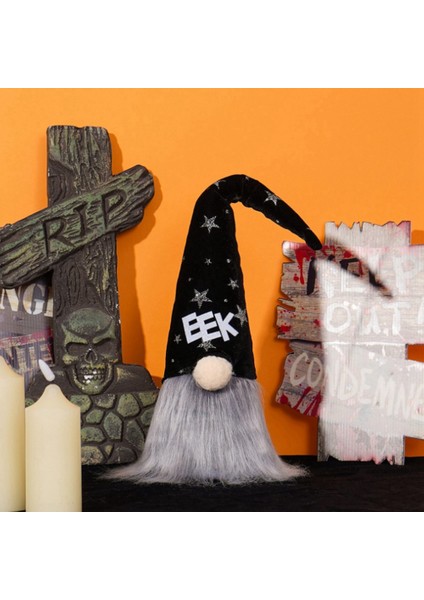 Cadılar Bayramı Yüzsüz Bebek Yarasa Daimi Cüce Peluş Bebek Cadılar Bayramı Dekorasyon Seti B (Yurt Dışından) indirimleri