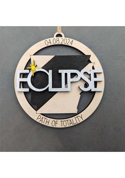 Solar Eclipse 2024 Süs, 2024 Güneş Tutulması Dekorasyonları, 2024 Eclipse Souvenir J (Yurt Dışından)