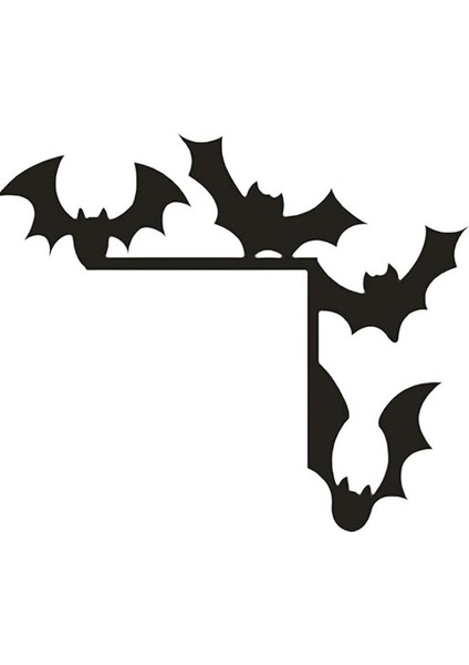 Cadılar Bayramı Konut Dekorasyonu Cadılar Bayramı Kapı Plakası Cadılar Bayramı Menjiao Dekorasyonu Kapı Açısı ve Pencere Açısı Için Uygun (Yurt Dışından)