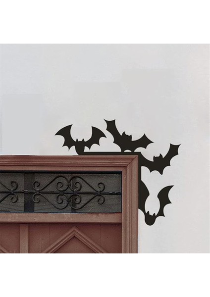 Cadılar Bayramı Konut Dekorasyonu Cadılar Bayramı Kapı Plakası Cadılar Bayramı Menjiao Dekorasyonu Kapı Açısı ve Pencere Açısı Için Uygun (Yurt Dışından) indirimleri