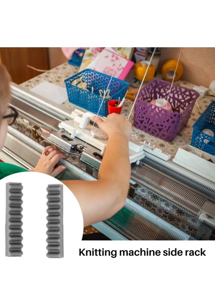 Örgü Makinesi Yan Raf, Gümüş Sazlık Için Bir Çift Plastik L/r Yan Raf Aksesuarı Örgü Makinesi SK155 SK280 SK218 (Yurt Dışından) fiyatları