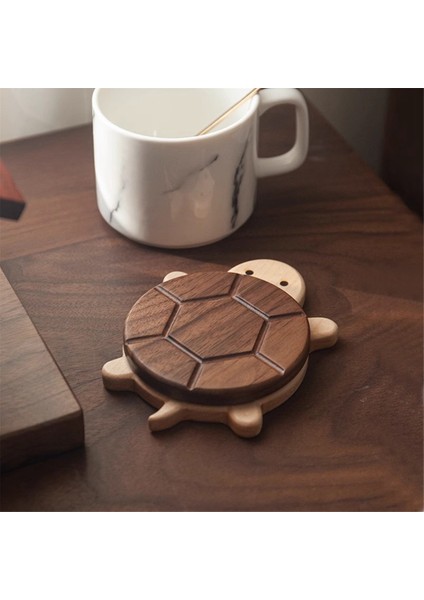 Sevimli Kaplumbağa Yalıtım Padi Kettle Çay Coaster Sofra Tahrikleri Anti-Ölçekli Masa Dekorasyonu (Yurt Dışından) fiyatları