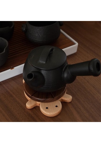 Sevimli Kaplumbağa Yalıtım Padi Kettle Çay Coaster Sofra Tahrikleri Anti-Ölçekli Masa Dekorasyonu (Yurt Dışından) modelleri