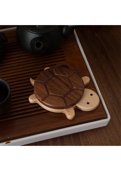 Sevimli Kaplumbağa Yalıtım Padi Kettle Çay Coaster Sofra Tahrikleri Anti-Ölçekli Masa Dekorasyonu (Yurt Dışından) indirimleri