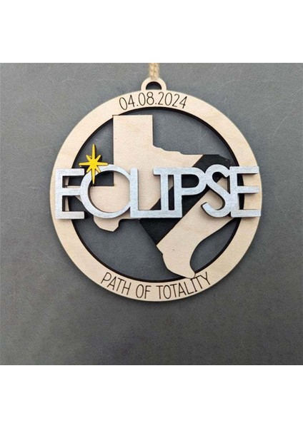 Solar Eclipse 2024 Süs, 2024 Güneş Tutulması Dekorasyonları, 2024 Eclipse Souvenir J (Yurt Dışından) modelleri