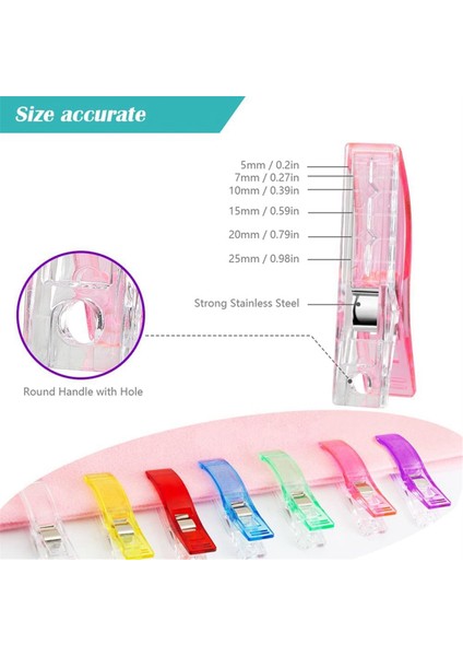 100 Pcs Büyük Dikiş Klipsleri Kumaş Klipsler Dikiş Lendini Dikiş Ideal Kapitone Malzemeleri Işçilik Aletleri Jumbo Yorgan Klipsleri (Yurt Dışından) indirimleri