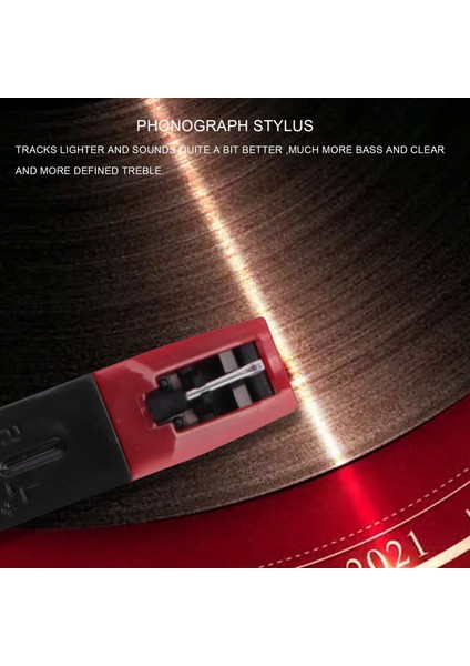 Fonograf Turntable Gramofon Kayıt Için Seramik Kartuş ve Stylus Iğnesi (Yurt Dışından) modelleri