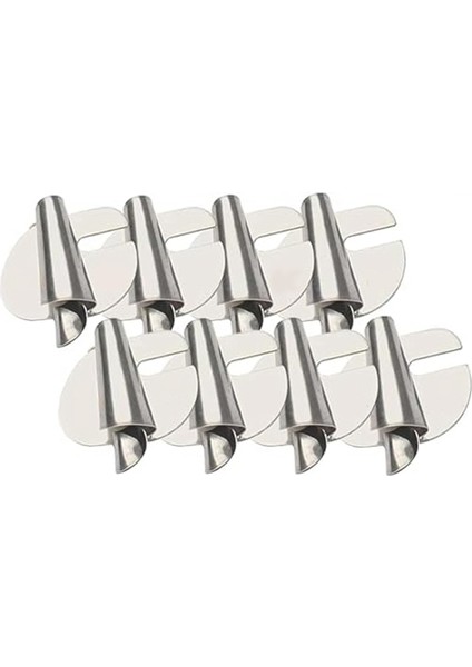 8pcs Evrensel Dikiş Haddelenmiş Hemmer Ayağı, 3-10MM Haddelenmiş Hem Presser Ayağı, Dikiş Makinesi Geniş Haddelenmiş Hem Presser Ayağı (Yurt Dışından)