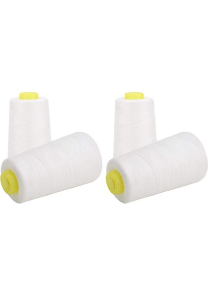Dikiş Için Çok Amaçlı Beyaz Iplik, Dikiş Makinesi Için Her Bir Makara Ipliği 3000 Metre Dikiş Ipliği Dikiş Ipliği (Yurt Dışından)