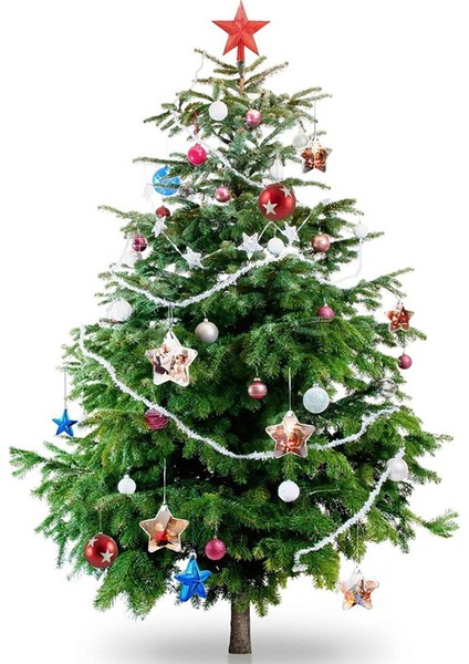 Sublimasyon Boş Kolye Mdf Noel Süsleri Isı Transferi, Süblimasyon Boş Kolye Dekor Dekor Craft B 6pcs (Yurt Dışından)