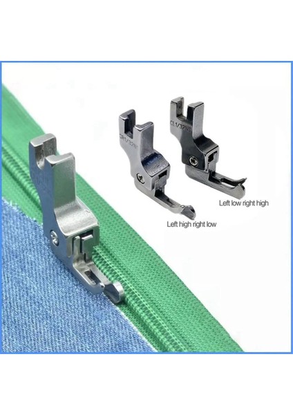 2pcs Dar Kılavuz Baskı Ayağı Endüstriyel Lockstitch Dikiş Makinesi Ayakları Fermuar Evrensel Basın Ayakları, CR1/32NS (0.1) (Yurt Dışından) modelleri
