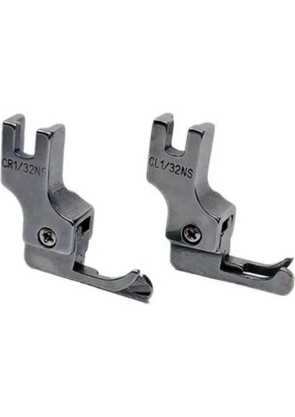 2pcs Dar Kılavuz Baskı Ayağı Endüstriyel Lockstitch Dikiş Makinesi Ayakları Fermuar Evrensel Basın Ayakları, CR1/32NS (0.1) (Yurt Dışından) indirimleri