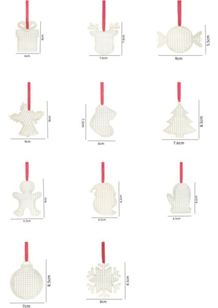 Ahşap Çapraz Dikiş Kitleri Noel Teması Ahşap Çip Dikiş Kiti Noel Ağacı Dekorasyonu Noel Süsleri (Yurt Dışından) fiyatları