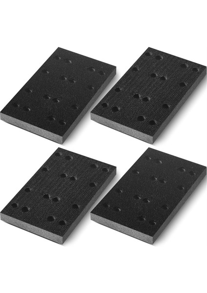 4 Pcs Yumuşak Siyah Köpük Zımparalama Pedleri Arayüz Festool RS400 LS130 Zımpara Için Zımpara Padi (Yurt Dışından)