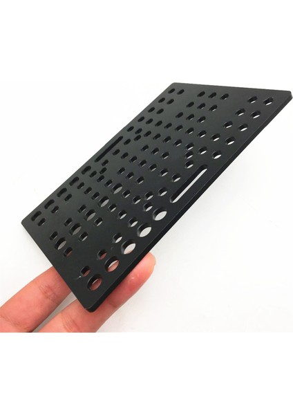 V-Slot Gantry Seti Profiller Için 20-80MM Gantry Plakası Vslot Plaka Kitleri Kıyafet Plat 3D Yazıcı Parçası, Siyah Tekerlek ile (Yurt Dışından) modelleri