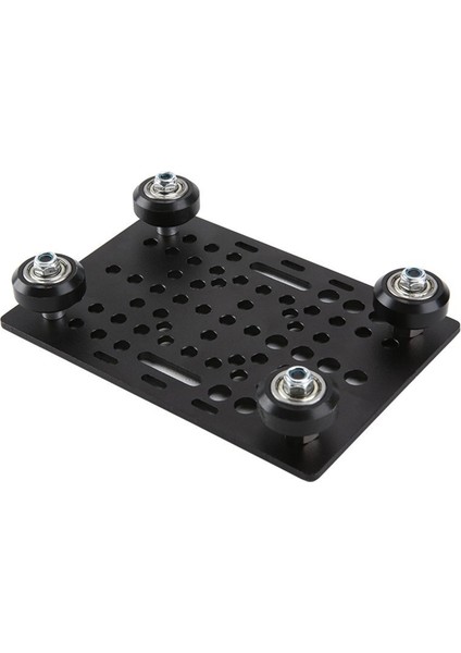V-Slot Gantry Seti Profiller Için 20-80MM Gantry Plakası Vslot Plaka Kitleri Kıyafet Plat 3D Yazıcı Parçası, Siyah Tekerlek ile (Yurt Dışından) fırsatları