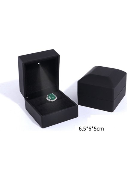 Moda LED Hafif Kolye Uzun Zincir Kutu Kolye Tutucu Evlilik Yıldızları Için Bileklik Ekran Mücevher Hediye Kutusu B B (Yurt Dışından) fırsatları