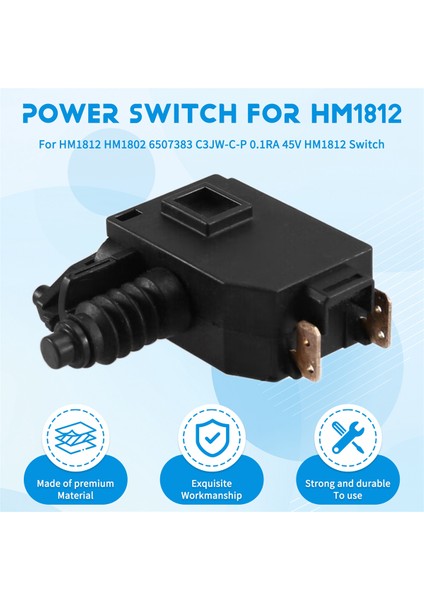 Makita 6507383 Için 650738-3 C3JW-C-P 0.1ra 45V HM1812 Anahtar (Yurt Dışından) fırsatları