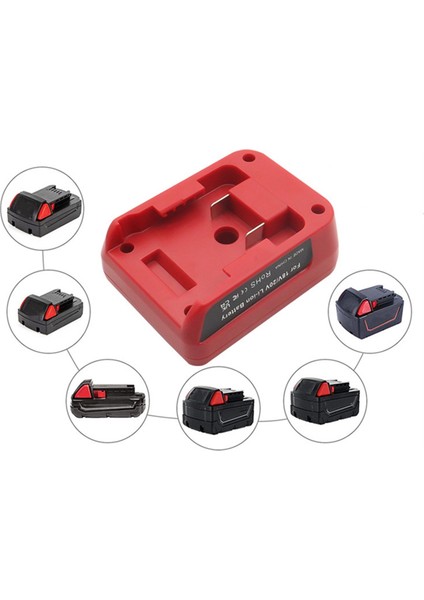 Milwaukee 18V Li-Ion Pil M18 48-11-1880 Için Çift USB Fast Charger Portlu Pil Adaptörü (Yurt Dışından) indirimleri