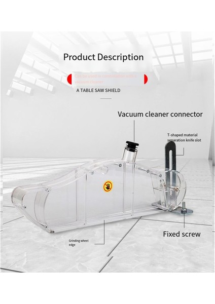 Tablo Testere Koruyucu Kapak Şeffaf Kabuk Tozu Plastik Koruma 4-10 Inç Için Net Güvenlik Desteği (Yurt Dışından) indirimleri